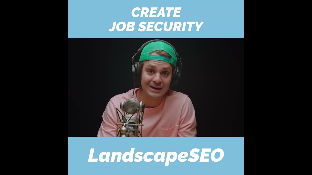 Create Job Security for you Lawn and Landscape Team.