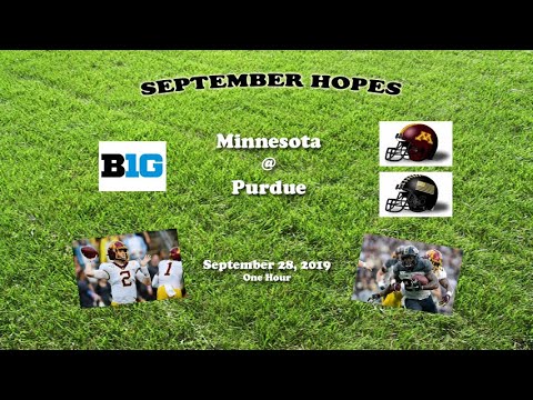 2019 Minnesota @ Purdue One Hour