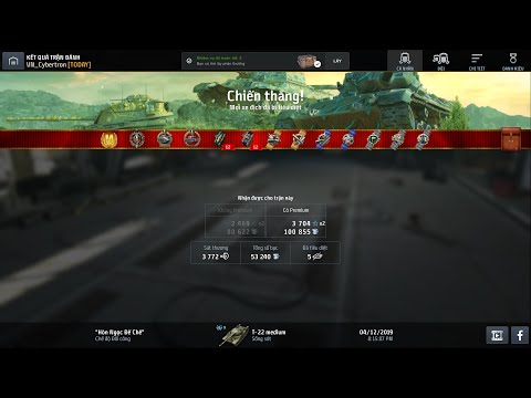 World of Tanks Blitz T22 Medium 5 KILL MASTER