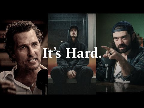 LIFE IS NOT EASY, LIFE IS F*CKING HARD MAN - Powerful Motivational Speech Video