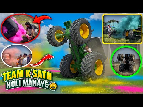 Happy holi My All  Youtube family ❤️ Full funny video