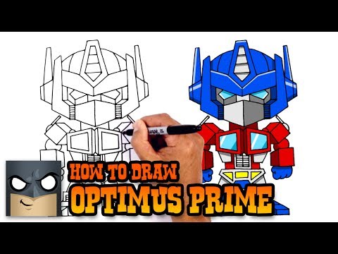 How to Draw Optimus Prime | Transformers