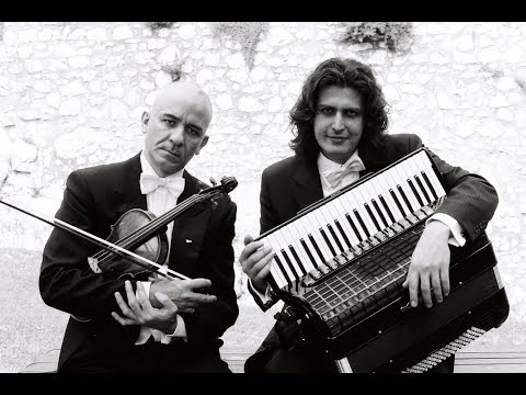 Schindler' list - J. Williams, Marco Lo Russo accordion Guido Felizzi Violin on TV2000 Ichnos