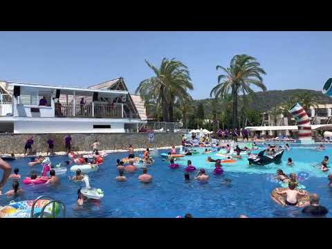 Pool Party at Holiday Village Turkey PTY Party Dances