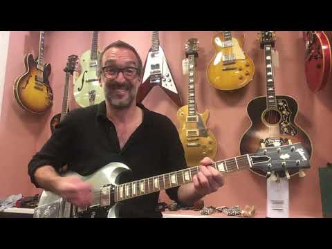 Gibson 1964 SG Standard Reissue Meastro Vibrola VOS Silver Mist Poly imagen 14