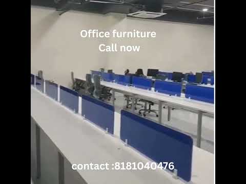 4 Seater Linear Office Workstation