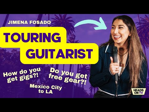 Building a successful career as a touring guitarist feat. Jimena Fosado | Buy My Merch Podcast
