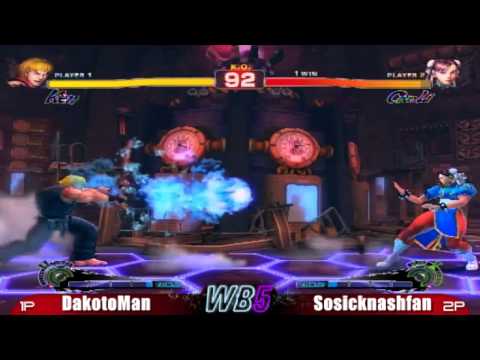Dakotaman vs Sosicknashfan WB5 SSF4 Singles