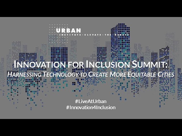 Harnessing Technology for Inclusion: Insights from the Innovation for ...