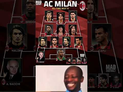 AC Milan All-Time Greatest XI 🔥⚫🔴 Legends Only! 👑