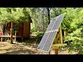 DIY Rotating Solar Panel Stand More Power