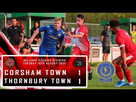 Corsham Town FC 1 V 1 Thornbury Town FC - Hellenic Premier Match Highlights