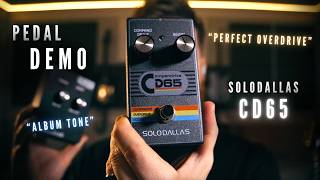 Video thumbnail for The BEST drive pedal I've ever used | CD65 (Solodallas) - Pedal Demo by Kenyon Reed
