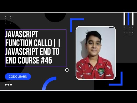 Javascript Function Call Javascript End To End Course 46