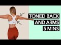 Back and Arms Workout at Home No Equipment