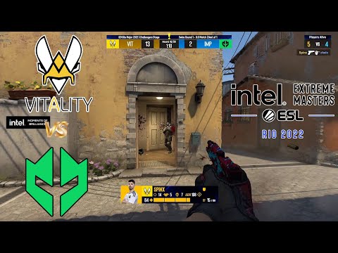 VITALITY VS IMPERIAL - HIGHLIGHTS - MAP [INFERNO] - IEM RIO MAJOR 2022 - Challengers Stage CSGO 2022