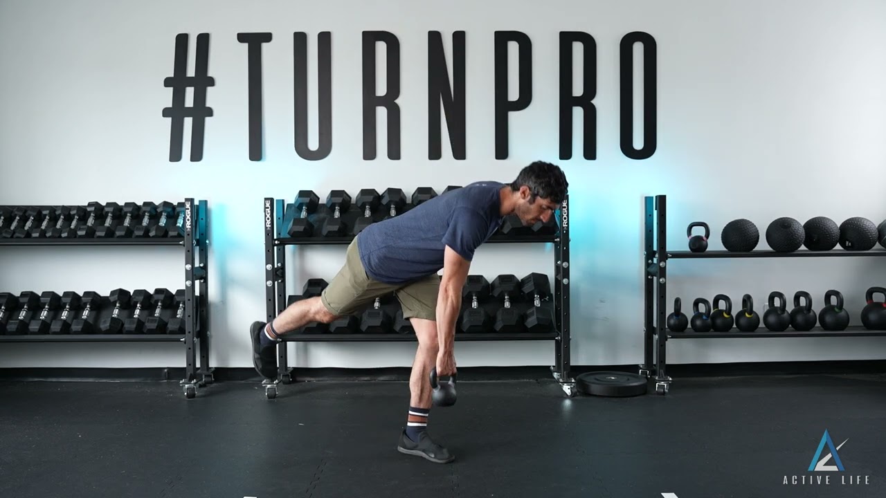 Single Leg RDL to Reverse Lunge - YouTube