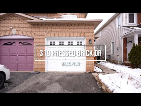 319 Pressed Brick Dr Brampton
