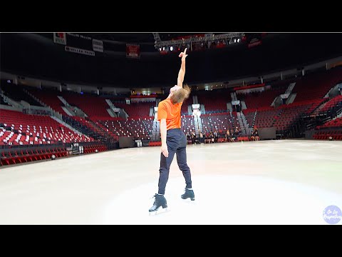 Jason Brown - "The Room Where It Happens" Hamilton - Stars on Ice 2018 Rehearsal