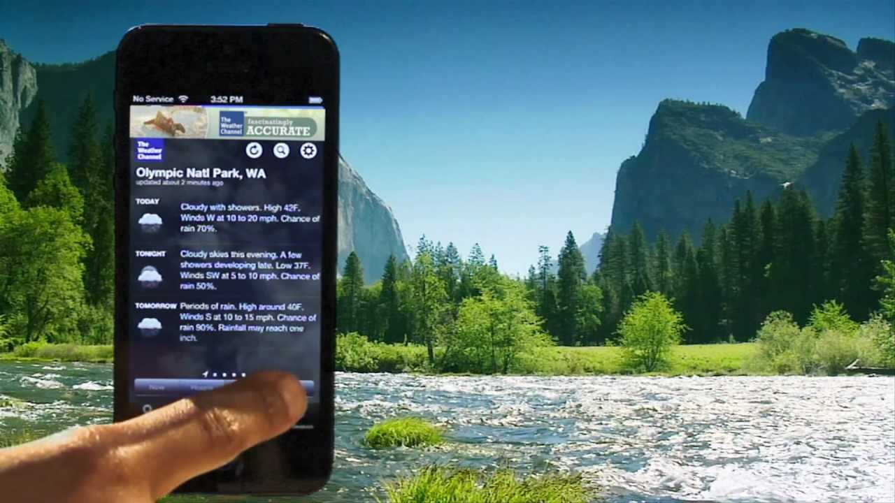 The Weather Channel App for iPhone