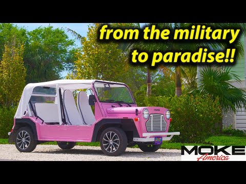 reviewing the all electric Moke from Moke America