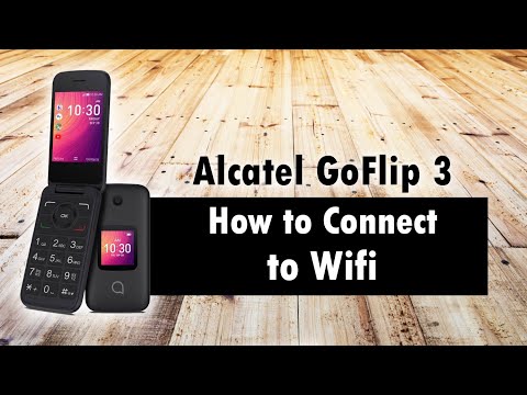 Alcatel GoFlip 3 How to Connect to Wifi