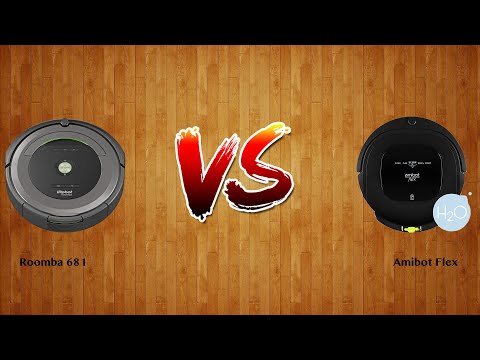 Roomba 681 vs Amibot Flex   -  Robot Vacuum Comparison