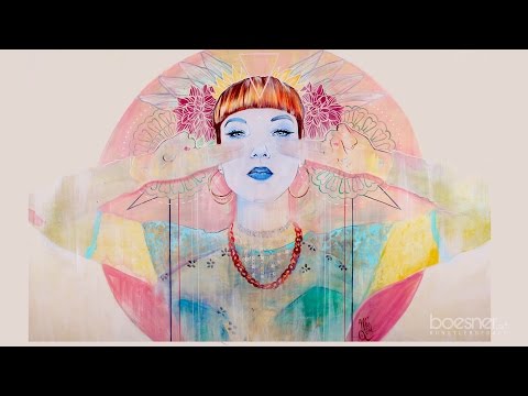 Miss Led at Boesner Vienna