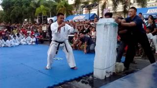 Download lagu Sensei Artemio Mancol-Kyokushin Tameshiwari mp3