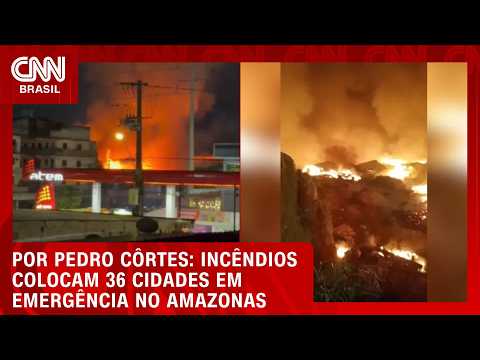 Governo reconhece emergência em 36 cidades do Amazonas após incêndios | CNN NOVO DIA