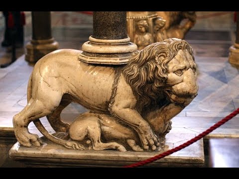 100- Nicola Pisano e il pulpito del battistero di Pisa