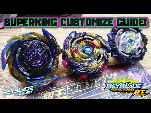 SuperKing Customize Guide versão VARIANT LUCIFER - Beyblade Burst ベイブレードバースト
