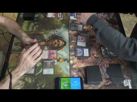 Vintage MtG — Santa Stompy vs. Mono Blue Taking Turns (Combo Demonstration)
