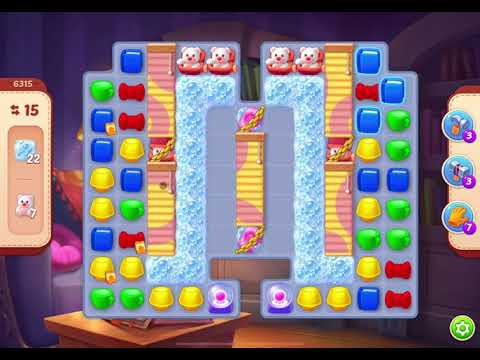 HomeScapes Level 6315 no boosters (15 moves)