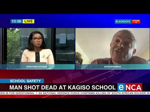 Man shot dead at Kagiso school
