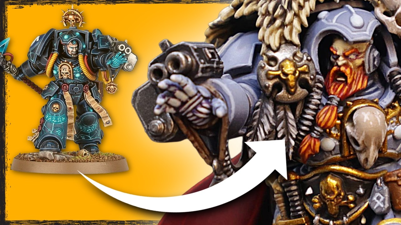 I Turned a Librarian Into a Rune Priest | Space Wolves Army Saga