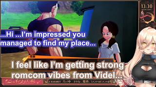 Yume-joshi Witch(Nui Sociere) never misses Gohan and Videl’s romcom moments【Eng Sub / Nijisanji】