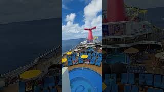 Carnival Sunshine Serenity Deck #travel #youtubeshorts #trending #ytshorts #cruiseship #relaxing
