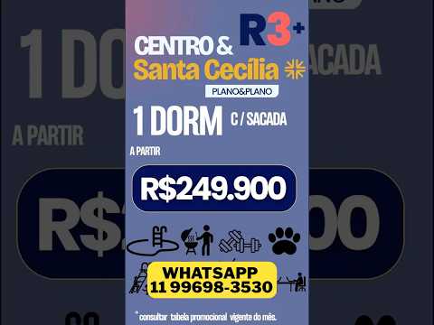 ✨ Novo lançamento no coração de São Paulo – Centro&Barão de Campinas! ✨