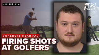 Suspect accused of firing at 4 Florida golfers booked for attempted murder