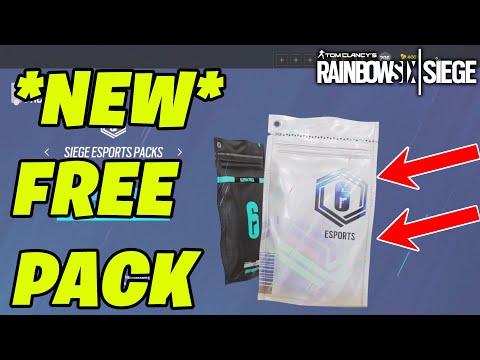 *FREE* HOW TO GET ESPORTS PACK -  Rainbow Six Siege