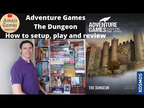 Adventure Games: The Dungeon review by * AmassGames *