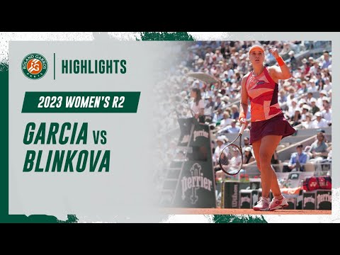 Blinkova vs Garcia Round 2 Highlights | Roland-Garros 2023