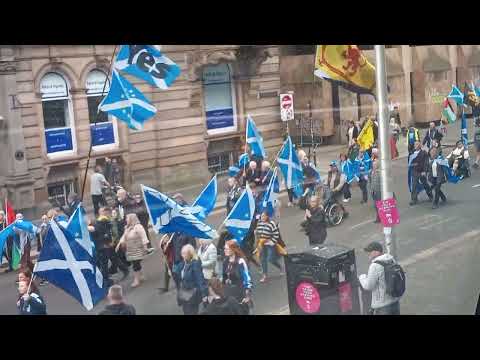 1,218 on All Under One Banner AUOB March, Glasgow 4-5-24