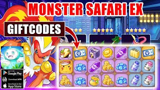 Monster Safari EX & All 6 Giftcodes | 6 Redeem Codes Monster Safari EX - How to Redeem Code