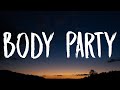 Ciara Body Party Lyrics