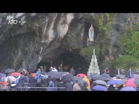Chapelet du 10 février 2026 à Lourdes