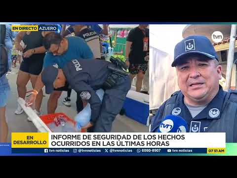 Balance de seguridad en el tercer día de Carnaval en Herrera