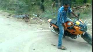 preview picture of video 'bike stunt by shiva part 2'