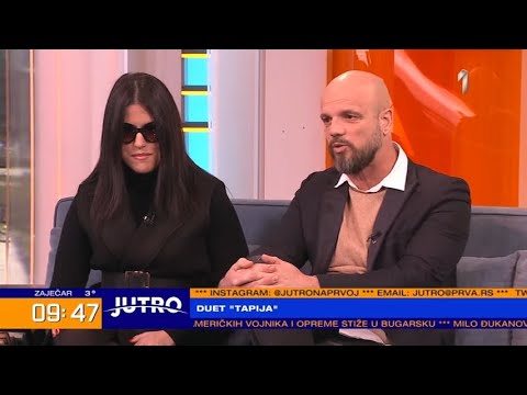 JUTRO - Boban Rajović snimio je treći po redu duet sa pevačicom Kristinom Ivanović | PRVA
